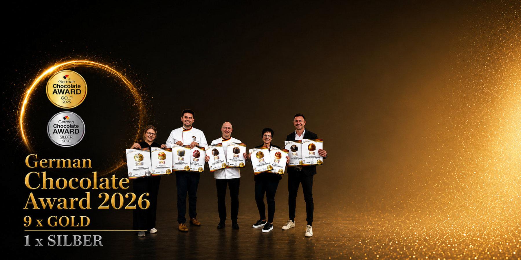 Neuer Rekord beim German Chocolate Award 2026