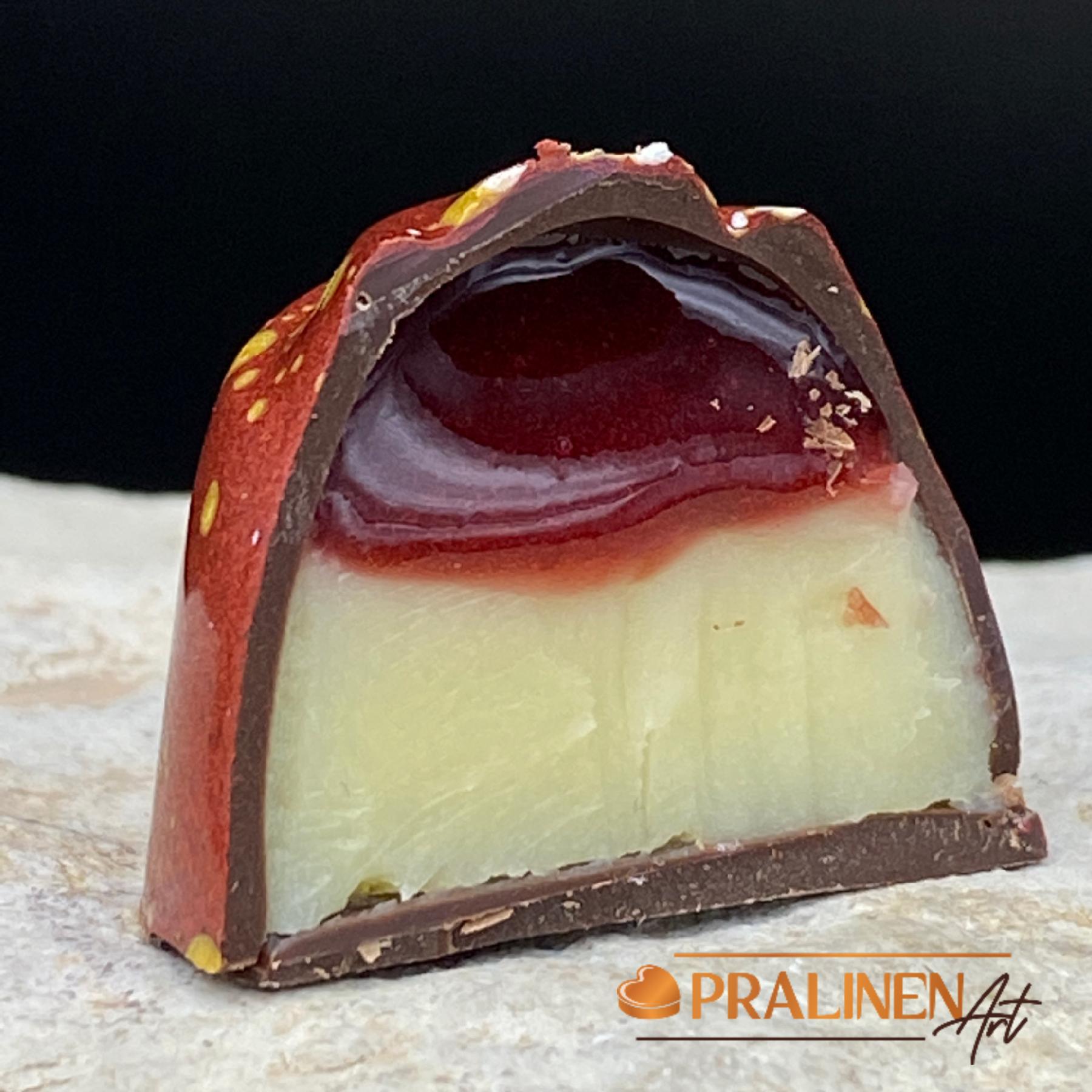 Schwarzwälder Kirsch Pralinen | 8 Pralinen | Schweizer Zartbitterschokolade