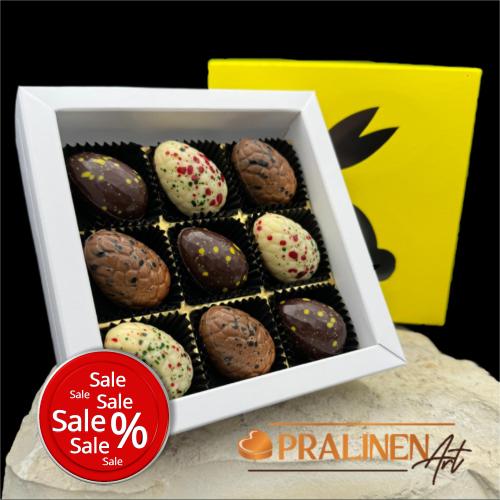  9 Eierlikörpralinen - PralinenVariation OsterträumerEi