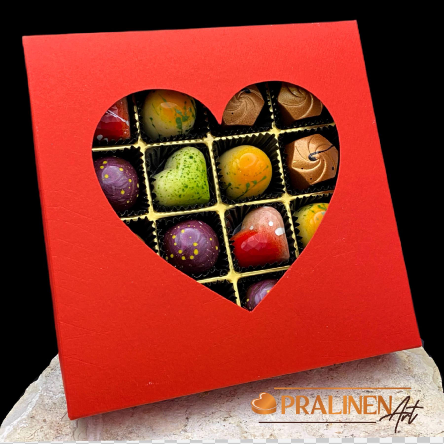 Heartbreaker No.2 - Edle Pralinengeschenkbox von PralinenART ohne Alkohol