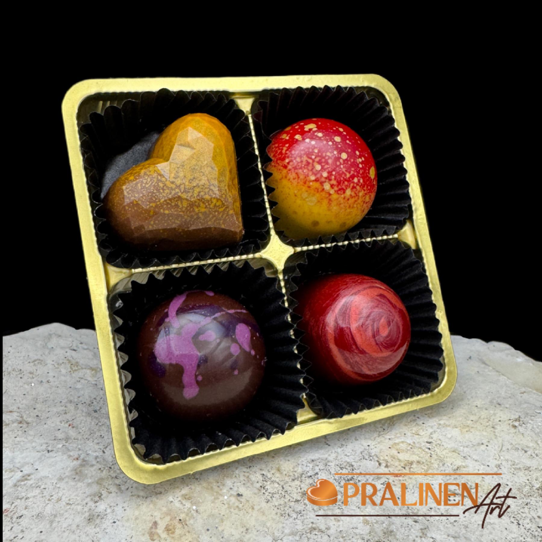 Winter Quartet &ndash; Pralinenmischung f&uuml;r winterliche Genussmomente