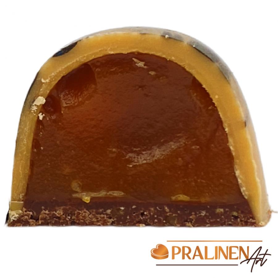 8 handgemachte Pralinen Erdnuss &amp; Karamell