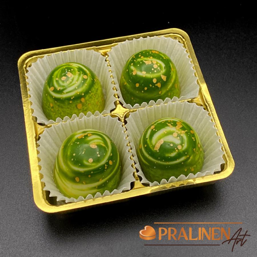 Edle Mojito Pralinen Mojito mit frischer Minze Limette  Rohrzucker Rum von PralinenArt