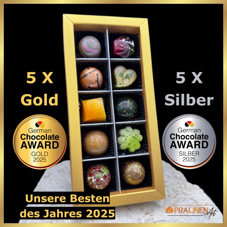 Edle Pralinen Gold/Silber Edition - German Chocolate Award2025