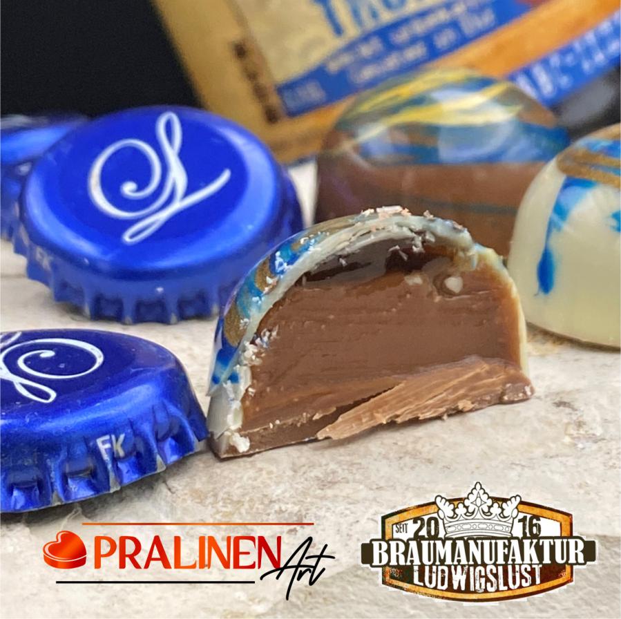 Bierpraline DoppelBock Mätressentrunk Braumanufaktur Ludwigslust PralinenArt