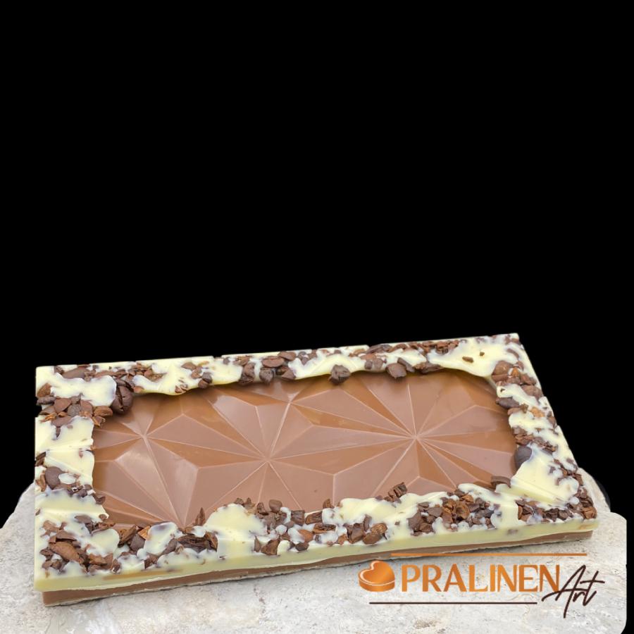 gefüllte Kaffee Schokoladentafel