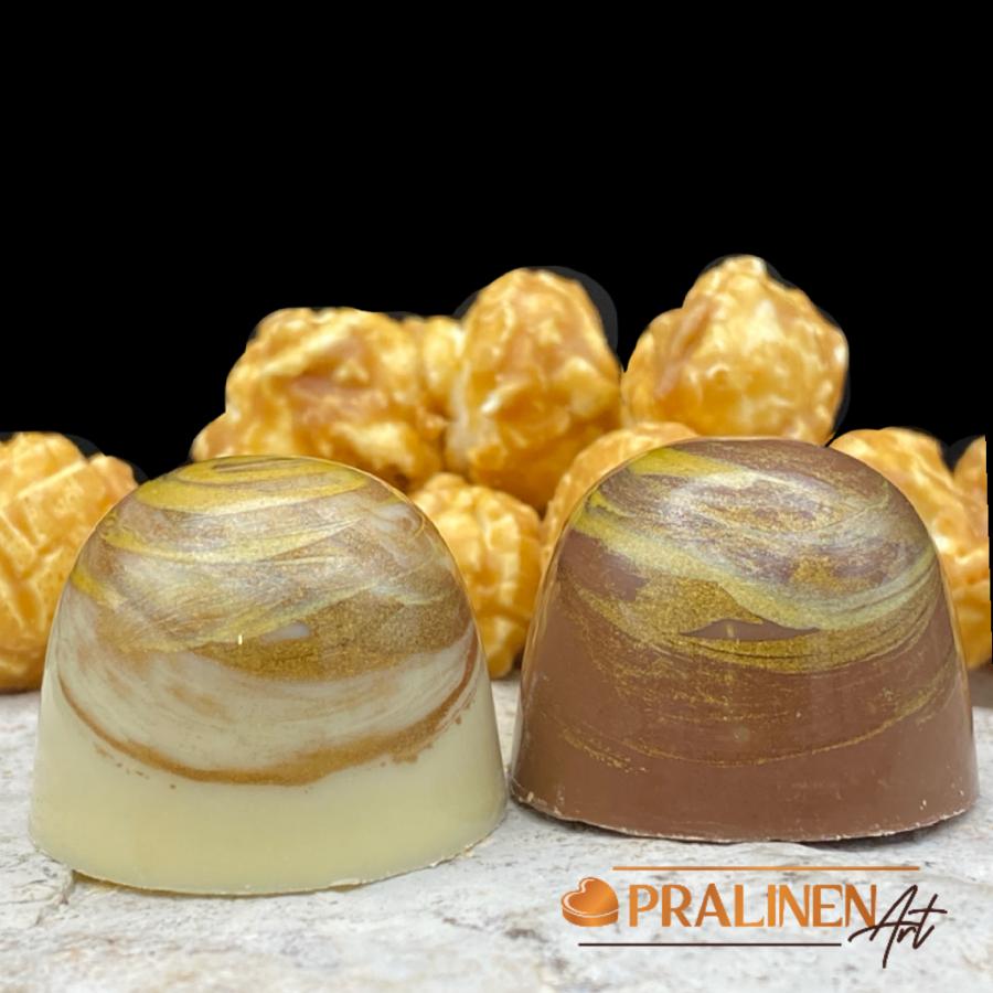 Popcornpralinen von Pralinenart mit belgischer Schokolade