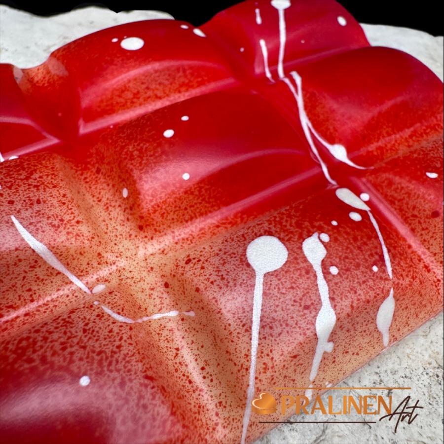 Schokoladentafel mit Erdbeere und Joghurt Velgische Schokolade