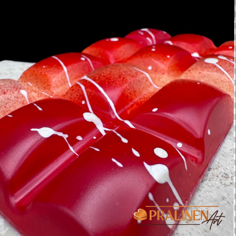 Erdbeer Joghurt Schokoladentafel  von PralinenArt