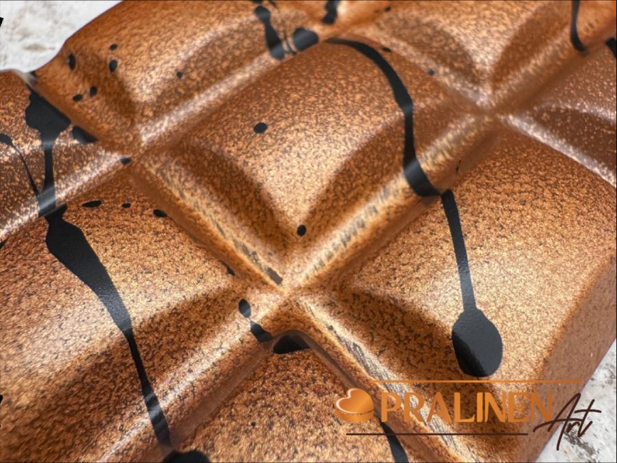 Nougat-Schokolade Schokoladentafel von PralinenArt aus belgischer Schokolade