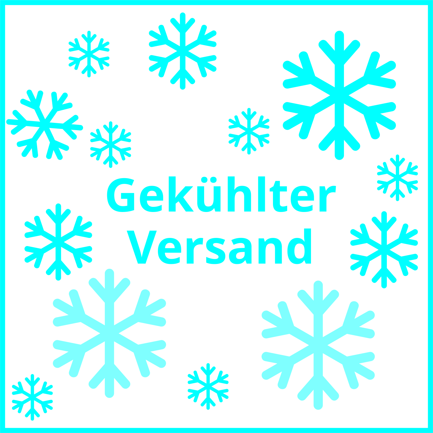 Ab sofort nur gekühlter Versand (kleiner Aufpreis) oder Selbstabholung in Velten möglich