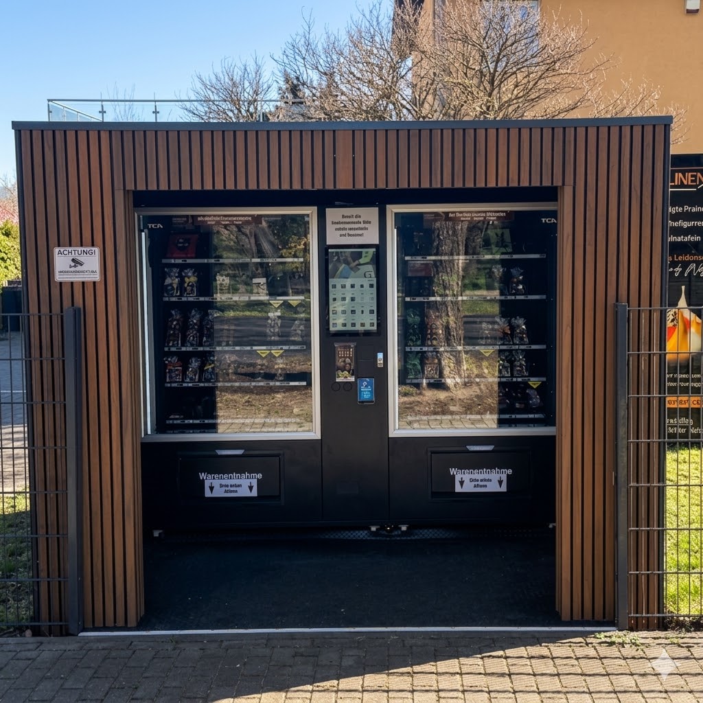 Der 24/7 Pralinenautomat in Velten &ndash; Preisgekr&ouml;nter Genuss rund um die Uhr