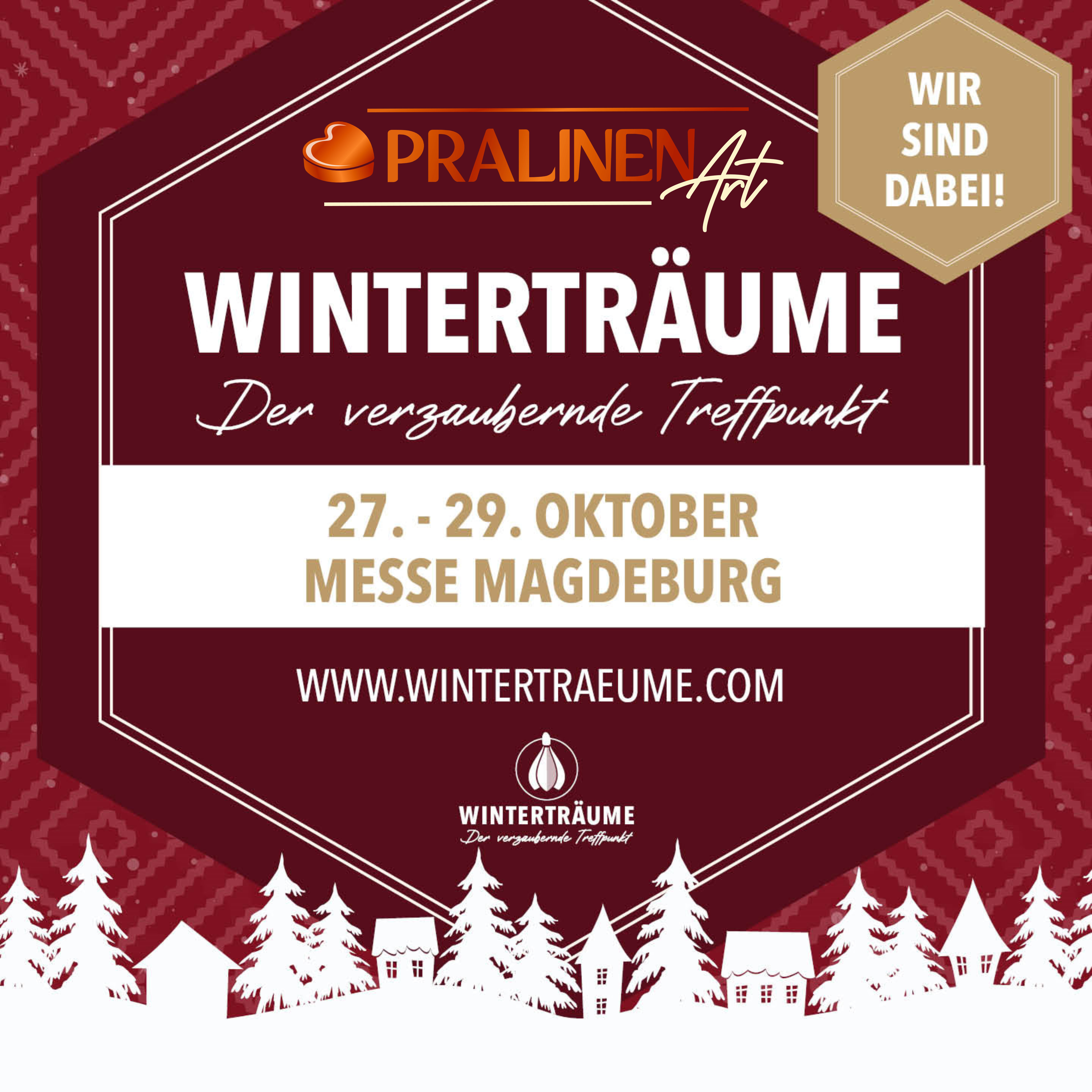 Pralinenart ist dabei: Winterträume Magdeburg - Ich werde euch den Tag versüßen